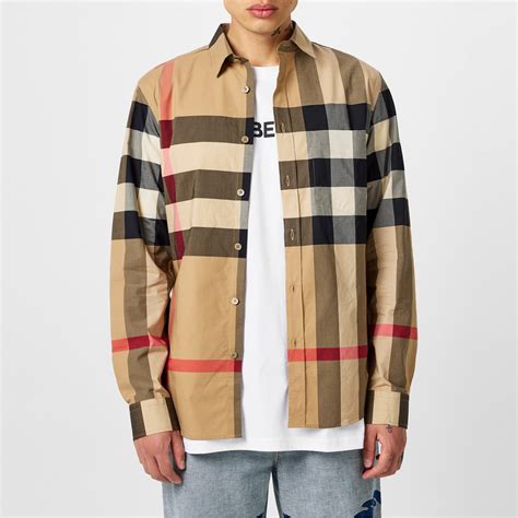 burberry men's shirt sale|burberry men's long sleeve shirt.